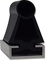 Barre de contact pour portail coulissant 1700 mm – Barre en caoutchouc – Barre de sécurité – Profil en caoutchouc – Profil d'amortissement de portail – Accessoires