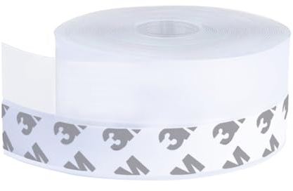 Silicone Clear Weather Stripping Door Seal, Silicone Seal Strip, Sliding Door Seal Weather Stripping, Door Draft Stopper for Side of Door, Self-Adhesive Insulation Tape for Gaps (25mm;26Ft)