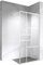 MOMENTS OF GLASS Duschabtrennung Walk In Gianna-R 140x200 cm Duschwand Dusche 8mm STARK aus DURCHSICHTIGEM NANO ESG Sicherheitsglas, Rahmen aus weißem Aluminium und Stabilisationsstange in Weiß