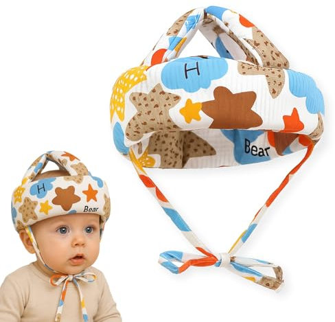 Baby Kopfschutz Babykopfschutz First Steps Neugeborenenhelm First Steps Helm für Kinder von 6 bis 36 Monaten Neugeborenenhelm mit 360° Schutz