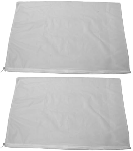 TOYANDONA Funda Protectora Vegetal Antiheladas 2 Unidades 80X120 CM Tela No Tejida Cremallera y Cordón Ajustable para Protección Invernal de Plantas de Jardín y Arbustos Exteriores
