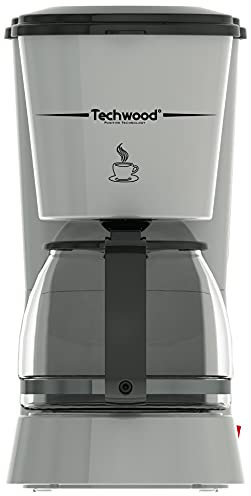 Techwood tca-687 – Cafetera eléctrica (para 6 tazas 23,5 x 15,5 x 29 cm
