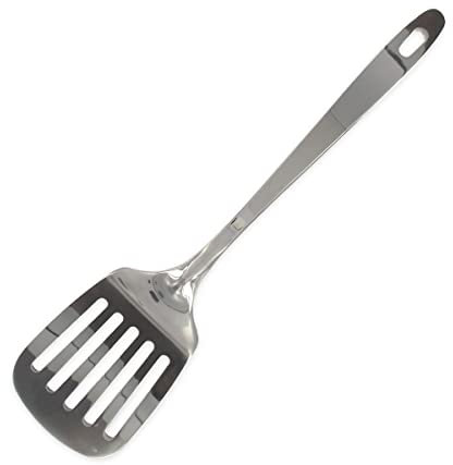 Fackelmann Paletta Forata in Acciaio Inox, Argento