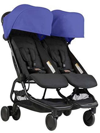 Mountain Buggy Nano DUO V1 Zwillings-, Geschwisterwagen - nautical blau