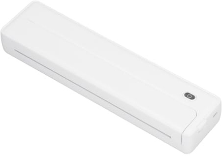 Tosuny Petite Imprimante Sans Fil A4 Thermique Sans Encre, Scanner Portable Avec Application iPrint, Impression À Une Touche, Compatible iOS Et Android, Pour Étudiants Et Voyageurs