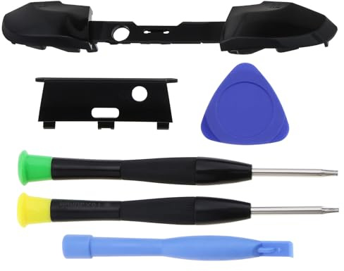 Be In Your Mind 6 Pièces Kit de Remplacement de Contrôleur de Bouton de Pare-Chocs LB RB avec Jeu de Tournevis Accessoires de Démontage et de Remplacement Compatible avec Xbox One Elite 2