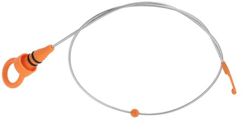 ECSiNG 1 Asta Di Livello Dell'olio Compatibile Con Audi A2 (8Z) 1.4 TDI OE 8Z0115611E Lunghezza 82 Cm Misuratore Asta Di Livello Accessorio Auto Arancione