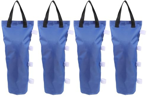 HEANUJJ Contrapesos para Sombrilla Exterior 4 Unidades Peso de Agua, Base para Sombrilla de Terraza y Toldo Resistente al Viento