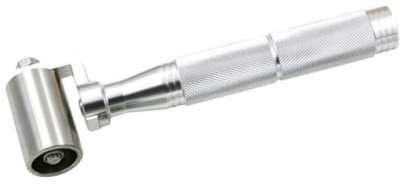 Gatuida Rodillo de Costura de Metal para Papel Tapiz y Forro de Aluminio, Herramienta Flexible y Conveniente para Decoración del Hogar y Bricolaje en Color Plata