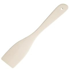 Vogue Wooden Spatula 305 mm/12 inch, Length: 305mm, Brown, Birch Wood, High Heat Resistant, Will Not Damage Non-Stick Cookware, Professional & Home Kitchen Use, D044