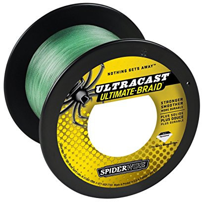 Spiderwire Ultracast 4 Ultimate Braid Green 100m 0,17mm 18,10kg Geflochtene Schnur Braid Angelschnur Line