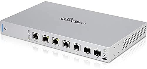 Ubiquiti Networks UniFi Switch 6 XG PoE, 10G 6-Port Switch mit 802.3bt PoE++ (US-XG-6POE)