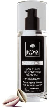 Mon Elixir « Régénérant et Réparant » – Peaux noires et mates – Soin de nuit hydratant pour le visage – Serum à l’acide hyaluronique – Crème hydratante visage anti-rides - 98% d’actifs naturel – 30 ML