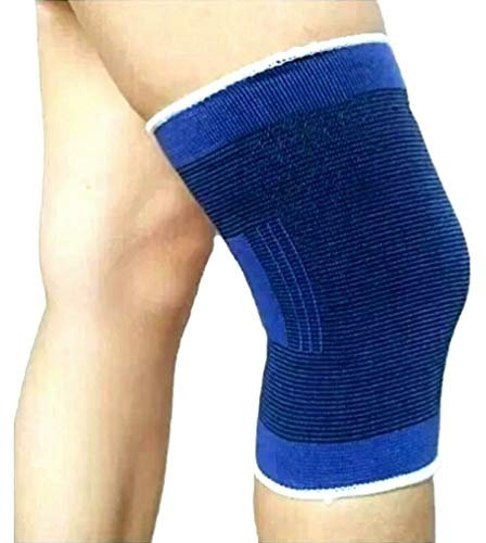 V&AMYA 2 pezzi Ginocchiera uso sportivo ad alta compressione - tutore ginocchia -legamenti rotula rotulea - fascia elastica ginocchio per rotula e menisco