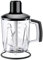 Braun Accessorio Tritatutto, per Minipimer MultiQuick MQ7X, MQ7WH, MQ9 con Sistema Easy Click Plus, Senza BPA, Grande Capacità 1,25L, MQS 601, Nero
