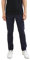 TOM TAILOR Herren Slim Fit Chino Hose aus Stretch Piqué mit Gürtel, 32374 - Navy Zig Zag Structure, 33/32