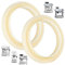 54 mm Silikon-Dampfring, 2 Teile für Gruppenkopfdichtungen, keine BPA-Silikondichtung, für Breville Espressomaschine 878/870/860/840/810/500/450/ Sage 500/870/875/880/810/878