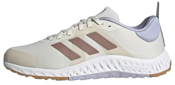 adidas Damen Everyset Trainer Shoes Gymnastik-und Trainingsschuhe, Chalk White/Warm Clay/Violet Tone, 38 EU