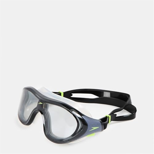 Speedo Unisex-Adult Biofuse Mask | Dive | Swim | Ergonomic Design | Open Water | Leak Free Goggles, BLACK, One Size