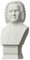 Cozylkx Resina Famosa Scultura Romana, Statua Busto in Gesso di Bach Mitologia Greca Figurina Gesso Ritratti Stile Nordico Disegno Pratica Artigianato Decorazioni per La Casa