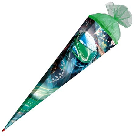 Schultüte / Zuckertüte / 85cm / eckig / Racing