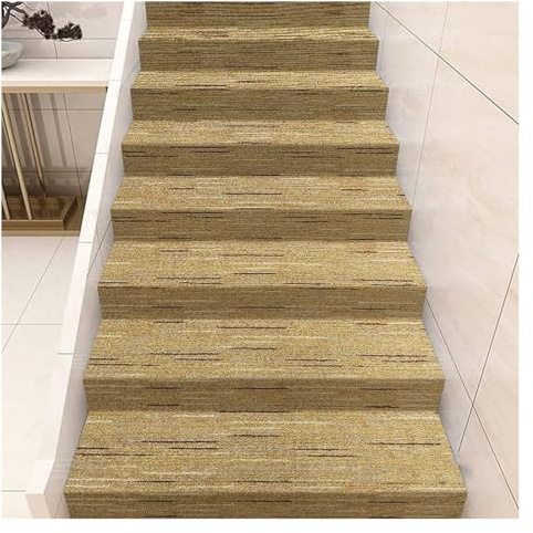 DGAMHF Tappeto per scale spesso 5 mm, rotolo completo, autoadesivo, antiscivolo, per gradini in legno, larghezza 0,7 – 1,3 m (0,7 x 1 m)