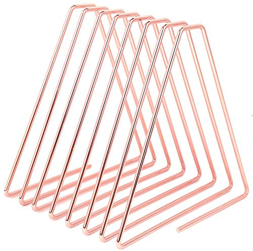 Innovativ Desktop Flexibel hopfällbar metall bokstöd Bokställ Hållare Organizer för skolkontoret (Rose guld)
