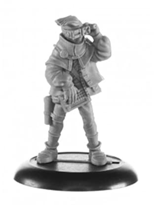 Devo Ranks, Cyberist #30017 Reaper Legends: Bones USA Unpainted Plastic Figure