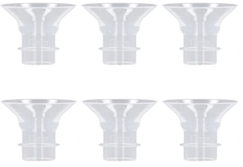 Inserts Flange Silicone Liquide, Réduction Tunnel 24mm à 13mm, Compatible Tire-lait Portable 17mm, 2 Pièces pour Mères Allaitantes en Déplacement ou à Domicile