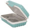 worien 1 PCS Porte-Savon, Porte-Savon, Support pour Savonnette de Douche, Étui à Savon en Plastique avec Couvercle pour la Salle de Sport, Boîte à Savon de Voyage