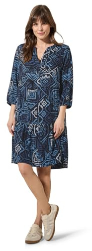 Cecil Damen Gemustertes Volant-Kleid