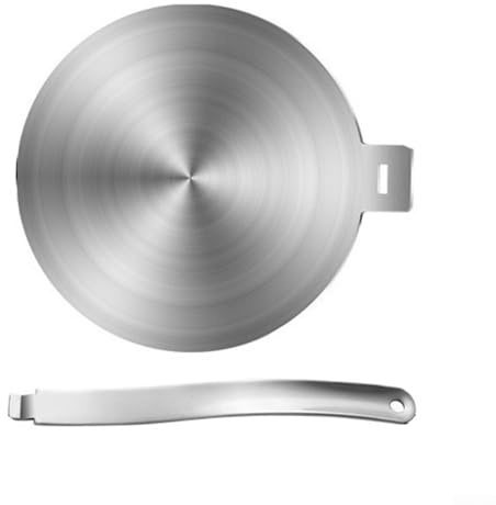 Induktions-Adapterplatte für Induktionskochfelder, für alle Kochgeschirr-Größen 13–28 cm, Induktions-Adapterplatte (24 cm)