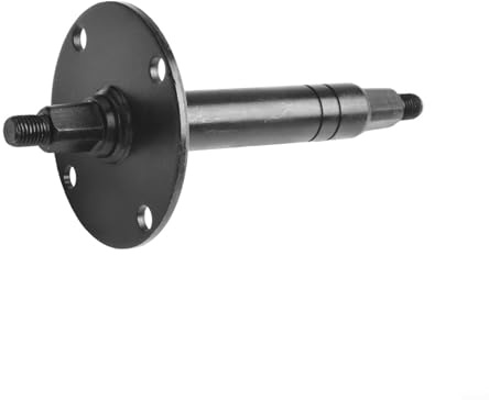 Zilimontt Ejercicio para eje de rueda central de bicicleta, eje de pedal de metal duradero para equipo de ciclismo en interiores, longitud de 165-181 mm, diámetro de 17-20 mm, 600 g, negro (compatible