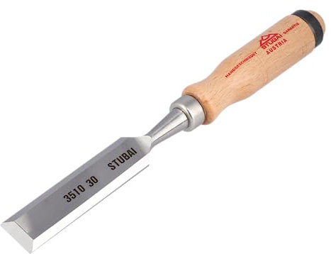 Stubai 351030 - Formón de carpintero (haya roja, 30 mm)