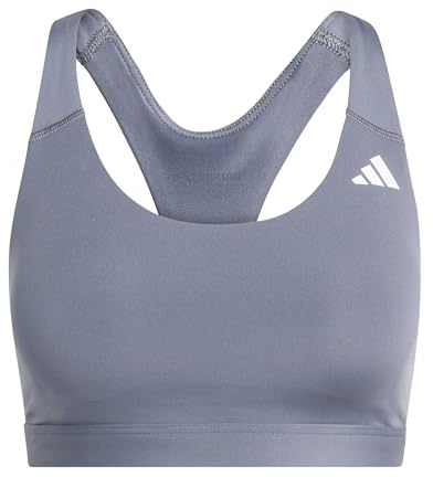 adidas Damen Optime Essentials Workout Medium Support Bra, Onix, XXL