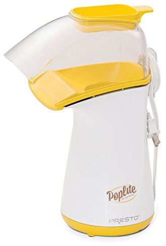 Presto 04864 Poplite Hot Air Popper, White