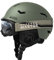 OutdoorMaster Skihelm-Set, Snowboard-Helm mit Brille für Erwachsene - 12 Belüftungsöffnungen - Skihelme für Männer, Frauen und Jugendliche