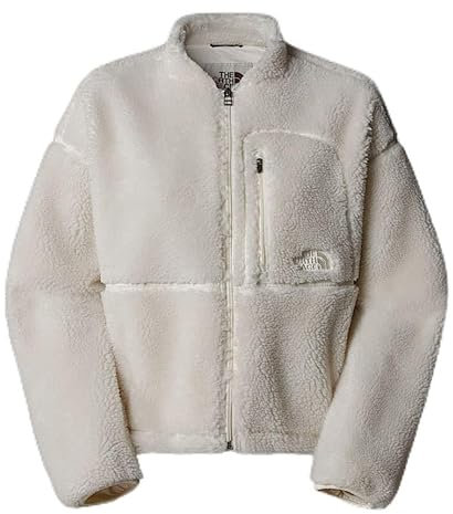 THE NORTH FACE NF0A88ZBQLI W EXTREME PILE 2 FZ JACKET Giacca Donna WHITE DUNE Taglia S