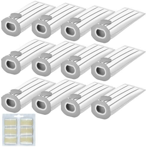 12 Sacchetti per Follet vk7s Senza Filo Ricambi Aspirapolvere + 6 Profumini vk7 Sacchi Accessori Compatibile fp7 Ricambio di Polvere Tessuto Non Tessuto Altissima Qualità Mantieni Profumata e Pulita