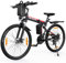 VARUN E Bike, 26 Zoll E-Bike Herren Damen mit 48V Lithium-Akku, 250W Motor MTB, Ebike Klapprad mit 21-Gangs, Vollfederung, 5 Modi, Elektrofahrrad E-Mountainbike für Erwachsene, EU-Konformes