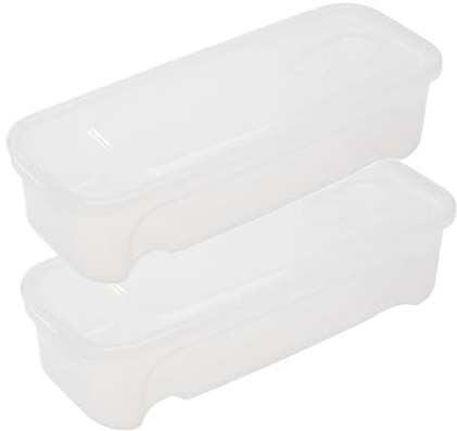 Cuocipasta per microonde - Macchina per il controllo delle porzioni 2 pezzi - Cuoci pasta per spaghetti nel microonde, per uova e frutta Cottura facile Conservazione Cucina Appartamento Ufficio Dormit