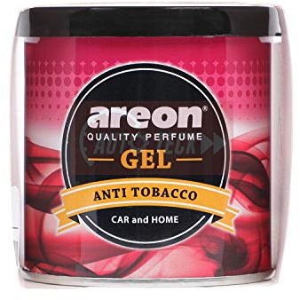 AREON Désodorisant en gel pour voiture - Parfum d'ambiance - Anti-tobacco