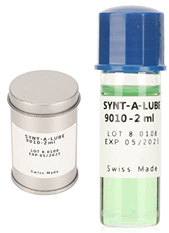 High Grade Synthetic Oil, 9010A Watch Lubricating Oil - Ideal for Micro Parts, Suitable for All Gear Parts - Pressure 2ml