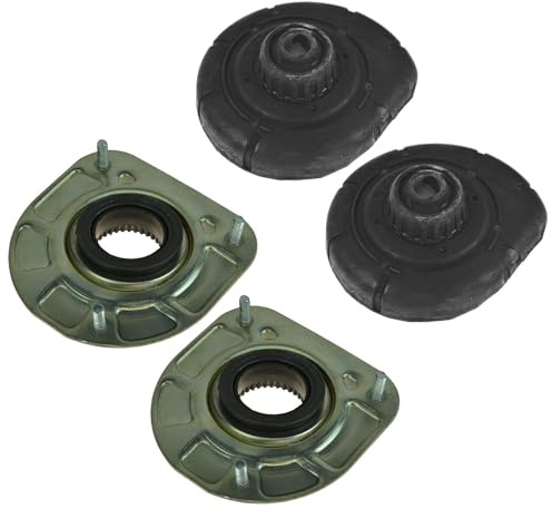 TRQ Front Upper Strut Mount with Bearing & Spring Seat Compatible with 2001-2009 Volvo S60 2001-2006 S80 2001-2007 V70 2003-2007 XC70