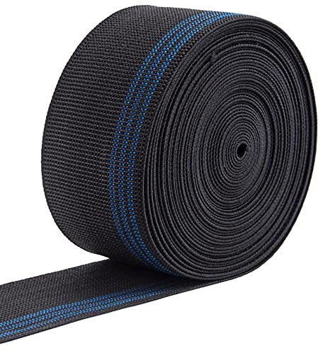 IPEA Elastic Strap for Sofa, Chairs, Upholstery, Armchairs - 10 Meters Length - Rope Strap for Seats and Backrests - Elasticity 70% - Width 70 mm