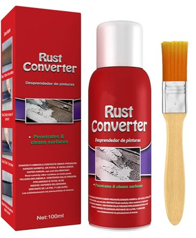 Vigcebit Rouille, dérouillage châssis Voiture, antirouille Multi-usages, dérouillage inhibiteur Rouille, antirouille Voiture d'entretien pour Camion avec Brosse, 100 L
