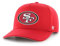 '47 NFL San Francisco 49ers Hitch RF Unisex Baseball Cap, Adjustable Snapback Strap, Team Logo, Colour Red