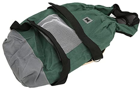 Hamwesh Dog Scooter Wheelchair, Breathable Laminated Wood Panel, Oxford Cloth, Silent Wheels, for Back Legs Chest and Limbs, with Pet Drag Bag (L(Suitable for 6.5‑9kg/14.3‑19.8lb))