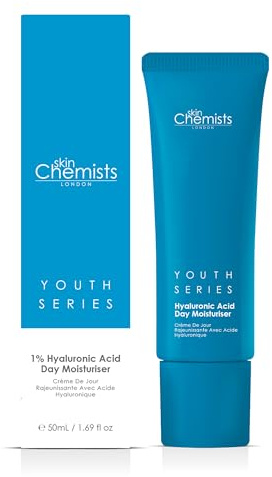Skin Chemists Crème de Jour à l'Acide Hyaluronique 50ml - Hydratante Anti-Rides
