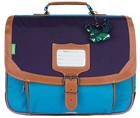 Tann's Ella Schulranzen, 38 cm, Motiv: Ella, Blau/Grün, 1 Stück, blau/grün, 35 cm, Die Signaturen
